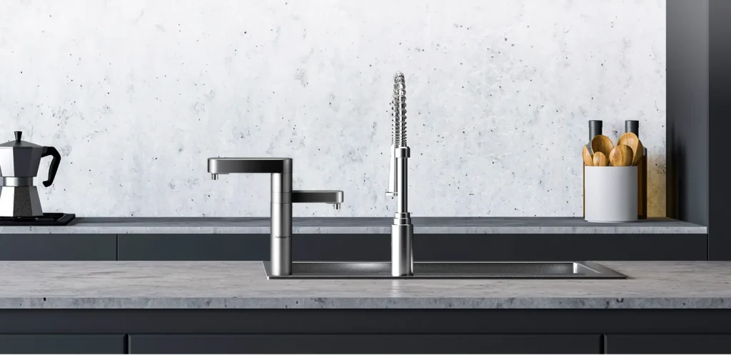 Alpha 1700 ionizer in kitchen setting