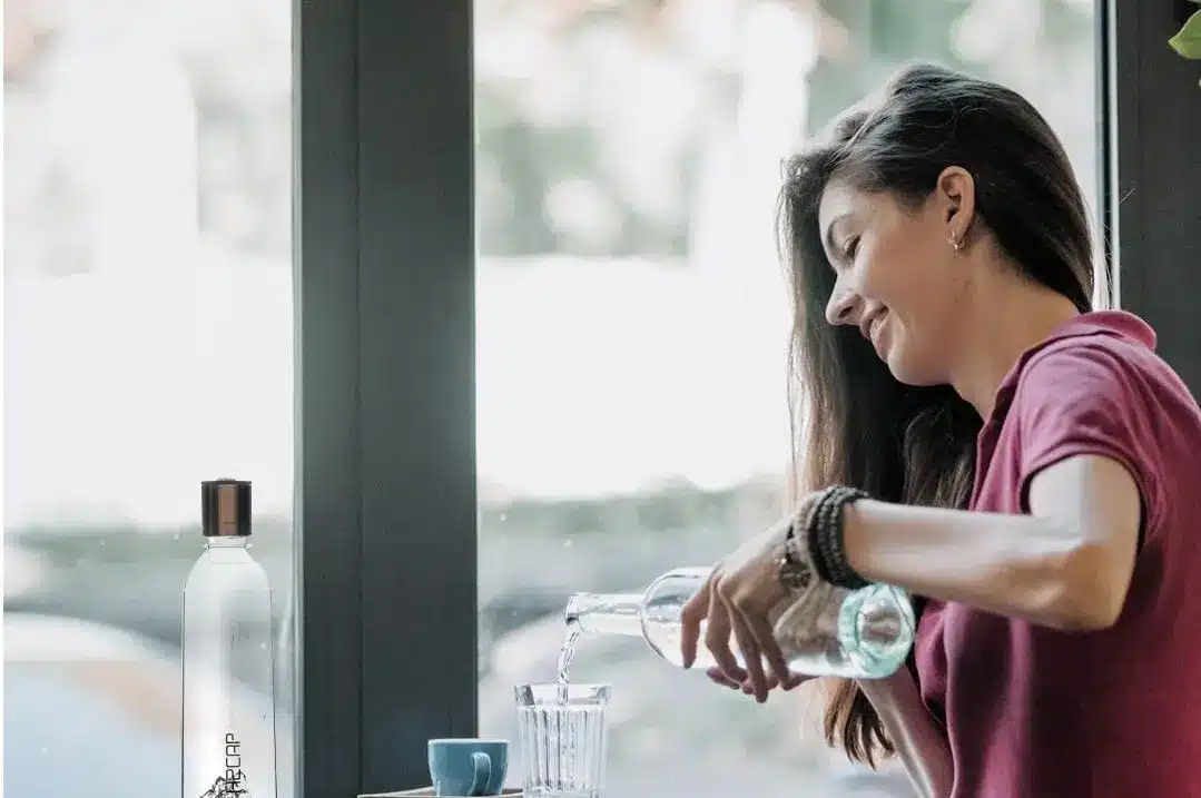 H2CAP Plus best portable hydrogen water bottle
