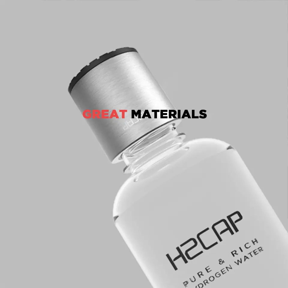 The best Hydrogen Water Bottle H2CAP h2cap3