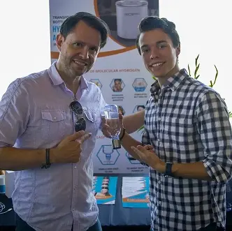 hydrogen water bottle h2cap