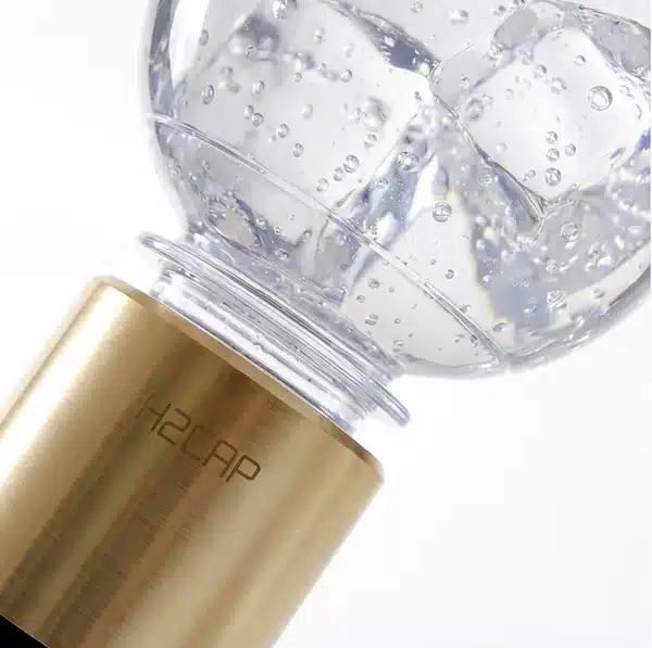 H2CAP Plus hydrogen water bottle view 3