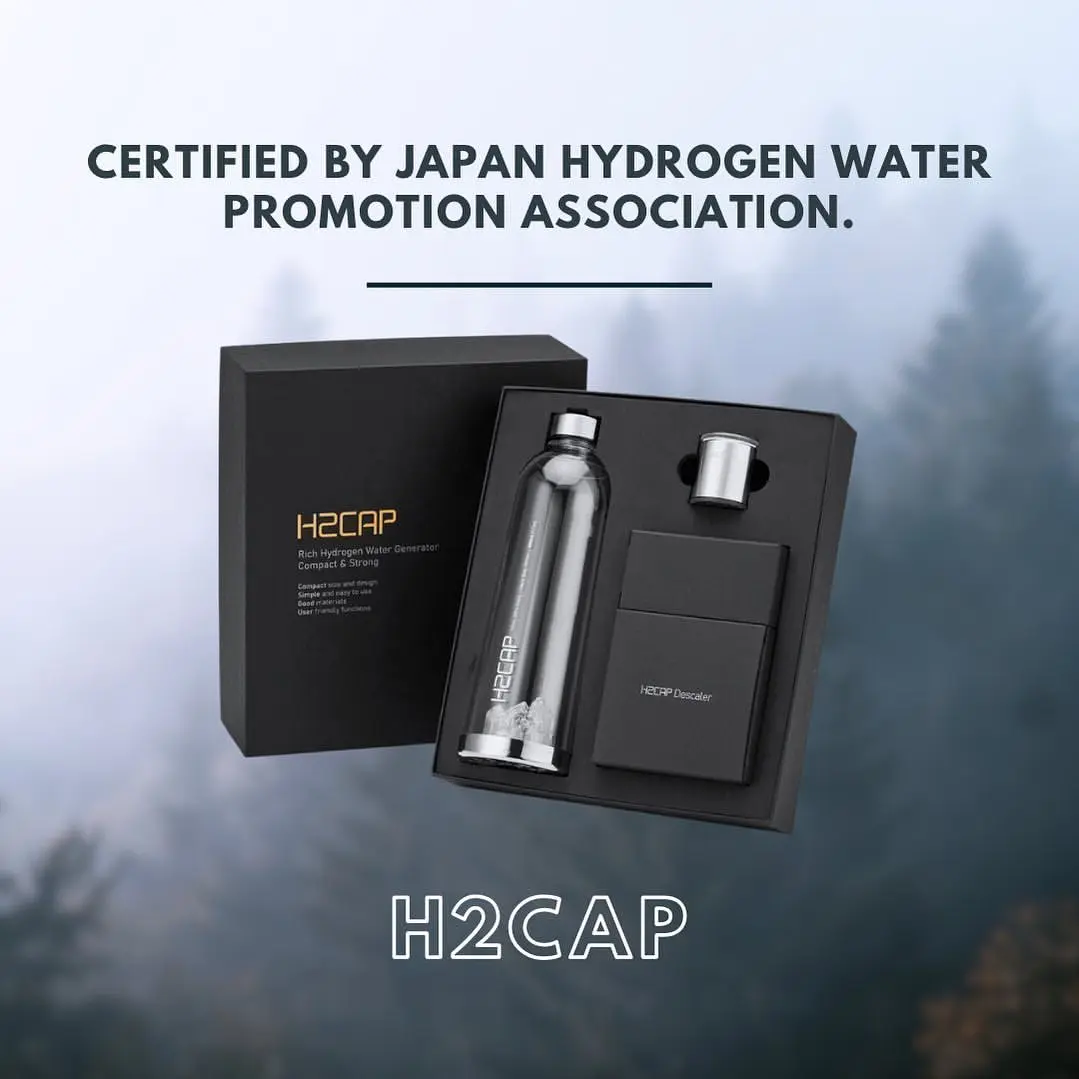 H2CAP Plus hydrogen mini generator — nano-technology performance view