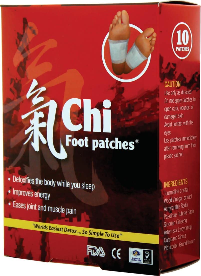 Chi Foot Patches 10-patch retail box