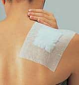 Detox Patch Chi patch applied to the back